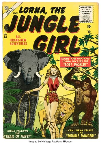 Lorna the Jungle Girl #13 (Atlas, 1955)