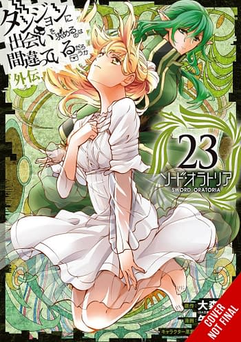 Cover image for IS WRONG PICK UP GIRLS DUNGEON SWORD ORATORIA GN VOL 23