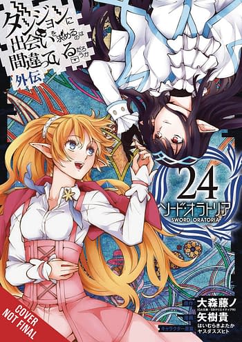 Cover image for IS WRONG PICK UP GIRLS DUNGEON SWORD ORATORIA GN VOL 24