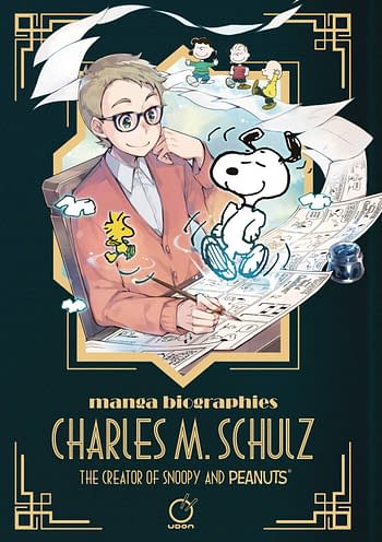 Cover image for MANGA BIOGRAPHIES CHARLES SHULZ CREATOR SNOOPY & PEANUTS GN