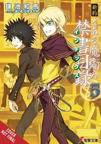 Cover image for CERTAIN MAGICAL INDEX NT SC NOVEL VOL 05