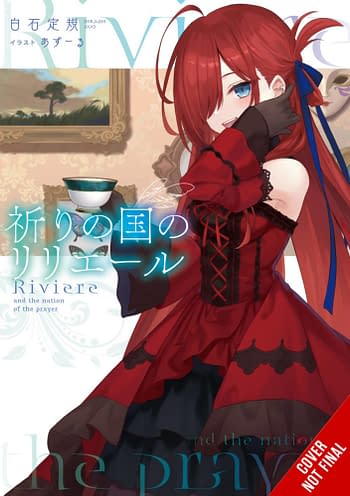 Cover image for RIVIERE LAND OF PRAYER LIGHT NOVEL SC VOL 01