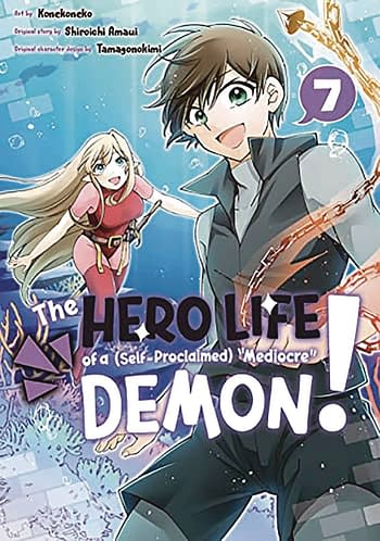 Cover image for HERO LIFE OF SELF PROCLAIMED MEDIOCRE DEMON GN VOL 08