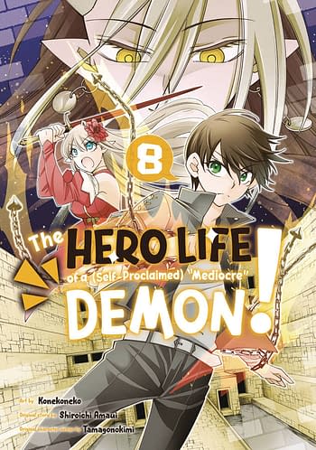 Cover image for HERO LIFE OF SELF PROCLAIMED MEDIOCRE DEMON GN VOL 08 (RES)