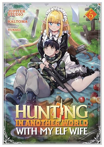 Cover image for HUNTING IN ANOTHER WORLD WITH MY ELF WIFE VOL 05