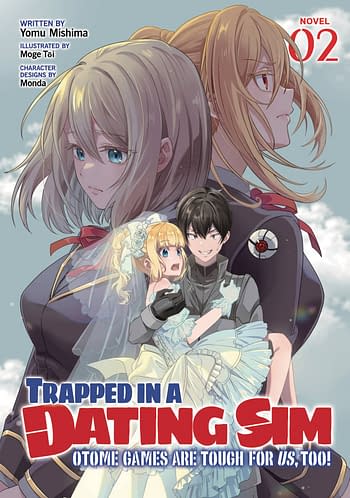 Cover image for TRAPPED IN A DATING SIM SC NOVEL VOL 02
