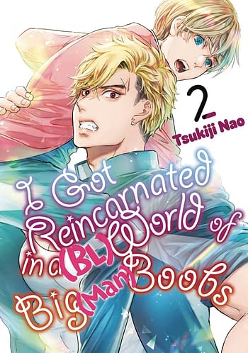 Cover image for REINCARNATED IN A BL WORLD OF MAN BOOBS GN VOL 02 (MR)