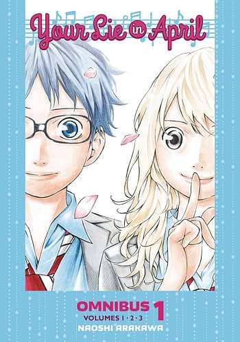 Cover image for YOUR LIE IN APRIL OMNIBUS GN VOL 01