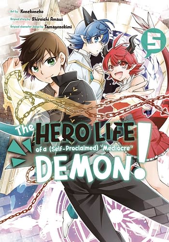 Cover image for HERO LIFE OF SELF PROCLAIMED MEDIOCRE DEMON GN VOL 05