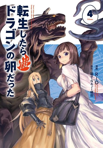 Cover image for REINCARNATED AS DRAGON HATCHLING GN VOL 04
