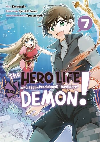 Cover image for HERO LIFE OF SELF PROCLAIMED MEDIOCRE DEMON GN VOL 10