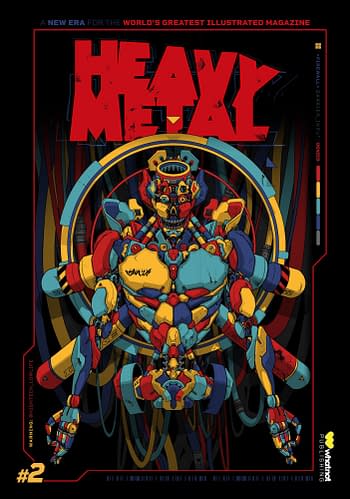 Cover image for HEAVY METAL VOL 2 #2 CVR A HIGHTECH LOWLIFE (MR)