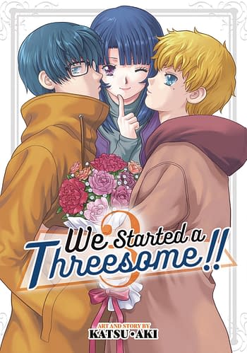 Cover image for WE STARTED A THREESOME GN VOL 03 (MR)