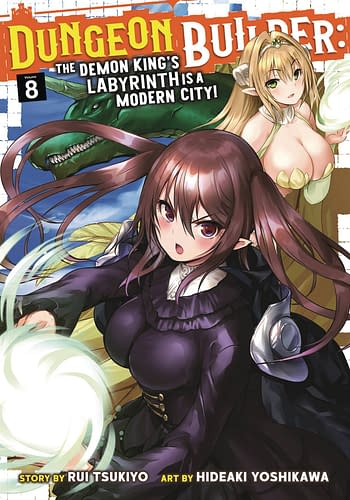 Cover image for DUNGEON BUILDER LABYRINTH MODERN CITY GN VOL 08 (MR)