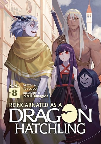 Cover image for REINCARNATED AS DRAGON HATCHLING SC NOVEL VOL 08