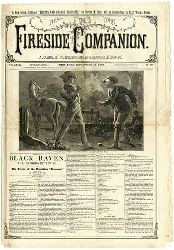 Fireside Companion No. 829, September 17, 1883, published by George Munro.