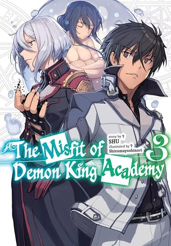 Cover image for MISFIT DEMON KING ACADEMY NOVEL SC VOL 03