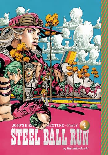 Cover image for JOJOS BIZARRE ADV PART 7 STEEL BALL RUN GN VOL 04