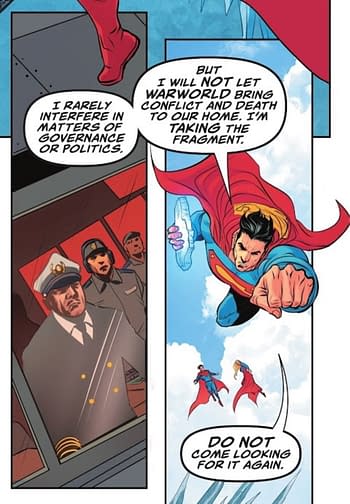 Superman Playing In Politics - It Has Consequences, Today (Spoilers)