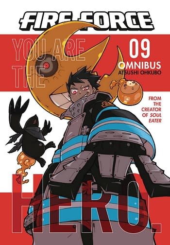 Cover image for FIRE FORCE OMNIBUS GN VOL 09 VOL 25-27