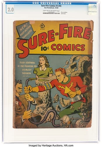 Sure-Fire Comics #3 (#4) (Ace, 1940)