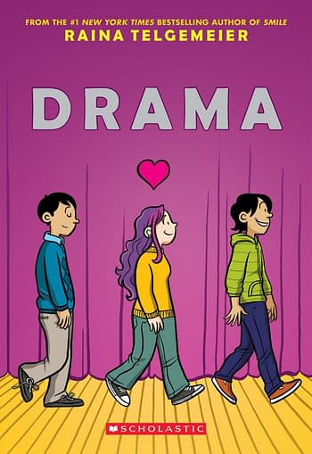 Florida Polk County Schools Pull Raina Telgemeier's Drama From Shelves