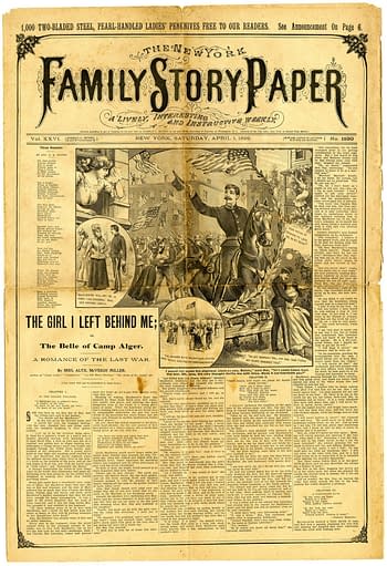 Family Story Paper No. 1330, April 1, 1899, published by Norman L. Munro.