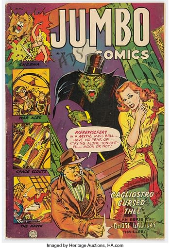 Jumbo Comics #163 (Fiction House, 1952)
