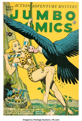 Jumbo Comics #67 (Fiction House, 1944)