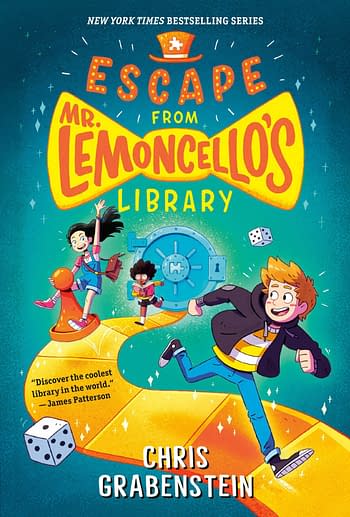 Chris Grabenstein's Lemoncello Gets Graphic Novel Adaptations
