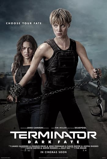 4 New Character Posters for "Terminator: Dark Fate"