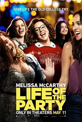 Life of the Party starring Melissa McCarthy