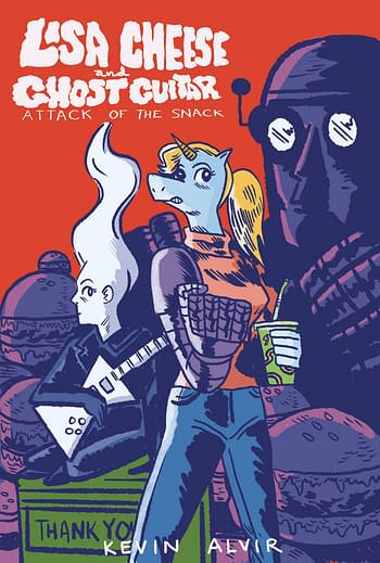 Cover image for LISA CHEESE & GHOST GUITAR GN VOL 01 ATTACK OF SNACK