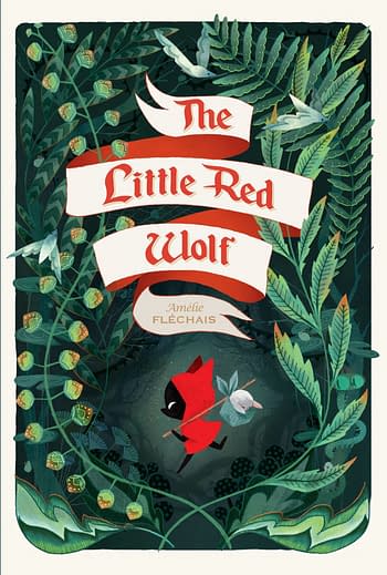 Cover image for THE LITTLE RED WOLF GN