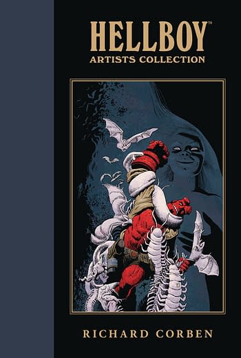 Cover image for HELLBOY ARTISTS COLL RICHARD CORBEN HC (MR)