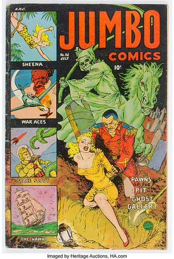 Jumbo Comics #161 (Fiction House, 1952)