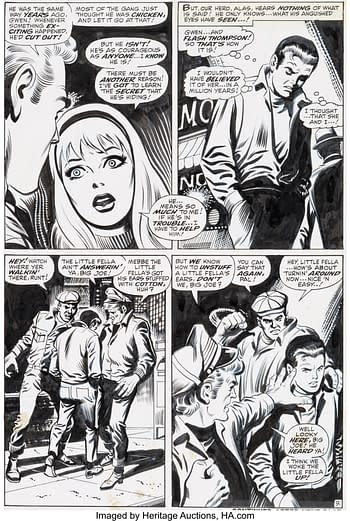 John Buscema and Jim Mooney Amazing Spider-Man #78 Story Page 9 Original Art (Marvel, 1969)