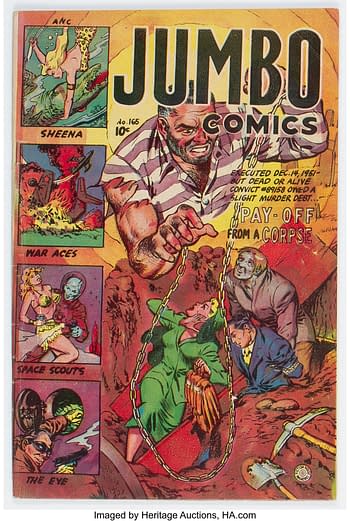 Jumbo Comics #165 (Fiction House, 1952)