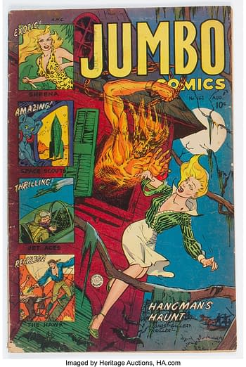 Jumbo Comics #162 (Fiction House, 1952)