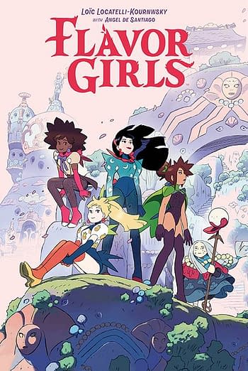 Cover image for FLAVOR GIRLS HC