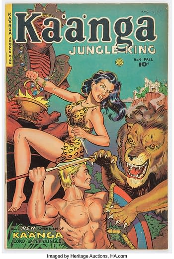 Kaanga Comics #9 (Fiction House, 1951)