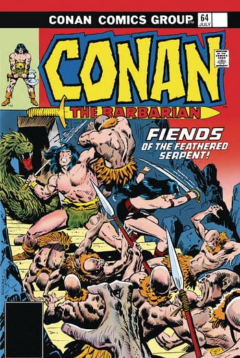 Cover image for CONAN BARBARIAN ORIG OMNIBUS DIRECT MKT ED GN VOL 03 (MR) (C
