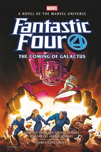 Cover image for FANTASTIC FOUR THE COMING OF GALACTUS PROSE NOVEL SC