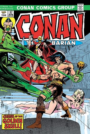 Cover image for CONAN BARBARIAN ORIGINAL OMNI REG GN VOL 02 (RES) (MR)