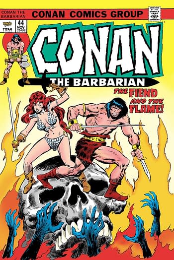 Cover image for CONAN BARBARIAN ORIGINAL OMNI DIRECT MARKET ED GN VOL 02 (RE