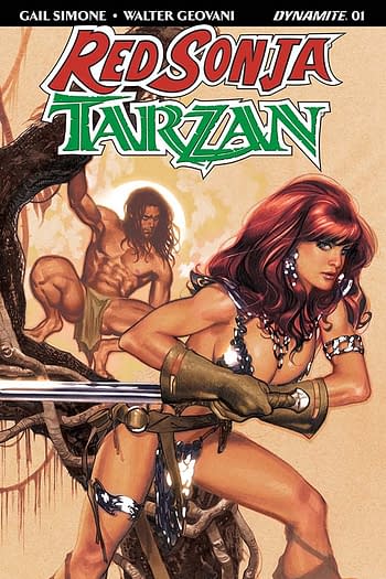 Exclusive Extended Previews for Red Sonja / Tarzan #1 and Sherlock Holmes: The Vanishing Man #1