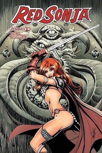Exclusive Extended Previews of Red Sonja / Tarzan #2, Red Sonja #16, and More