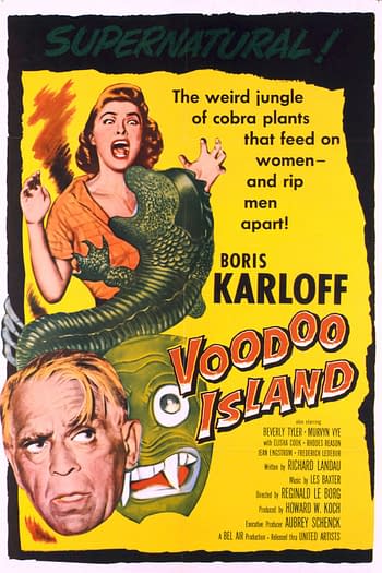 California Tiki: Voodoo Island (1957) Takes Place in a Voodoo-Less Area, but the Giant Man-Eating Plants Don't Care