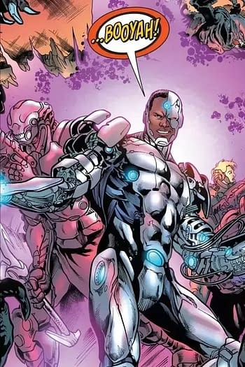 An Origin For Cyborg's "Booyah" From DC Comics (Spoilers)