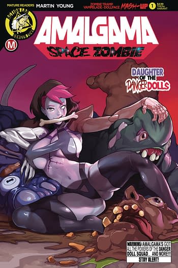 What Do You Get When You Cross Zombie Tramp,Vampblade and DollFace? Action Lab Launches Amalgama Space Zombie alongside Princeless Season 9 in August 2019 Solicits